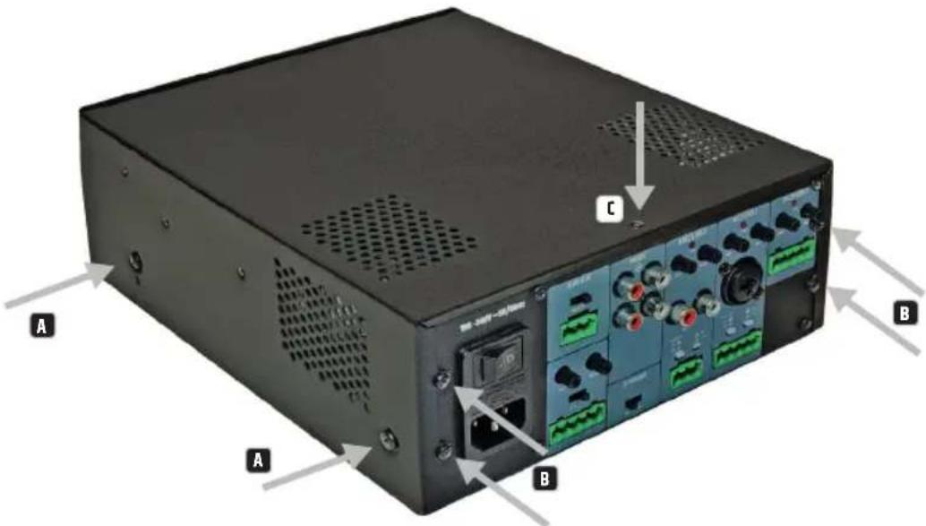 LD Systems IMA 60 - ¡Advertencia! ¡Peligro de descarga eléctrica! ¡Tensiones peligrosas dentro del dispositivo! - 1