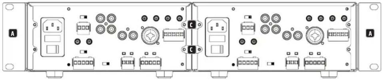 LD Systems IMA 60 - INSTALLAZIONE RACK (kit di installazione in rack LDIMARK disponibile come optional) - 3