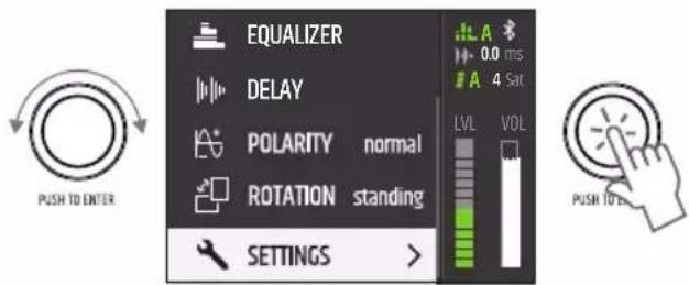 LD Systems MAILA SPA - SETTINGS - 1
