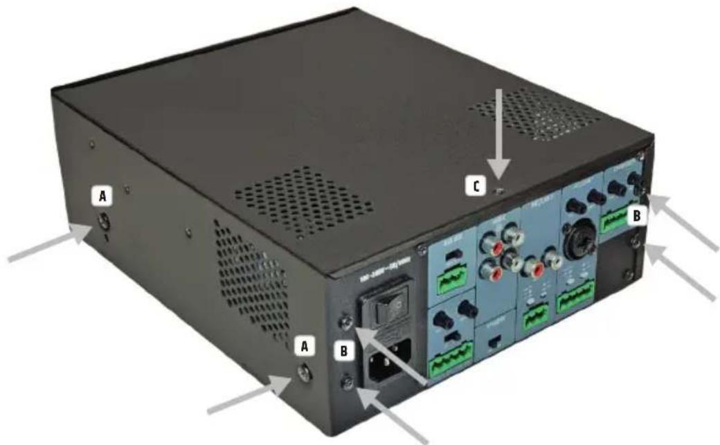 LD Systems IMA 30 - Warning: Risk of electric shock! Dangerous voltages present inside device! - 1