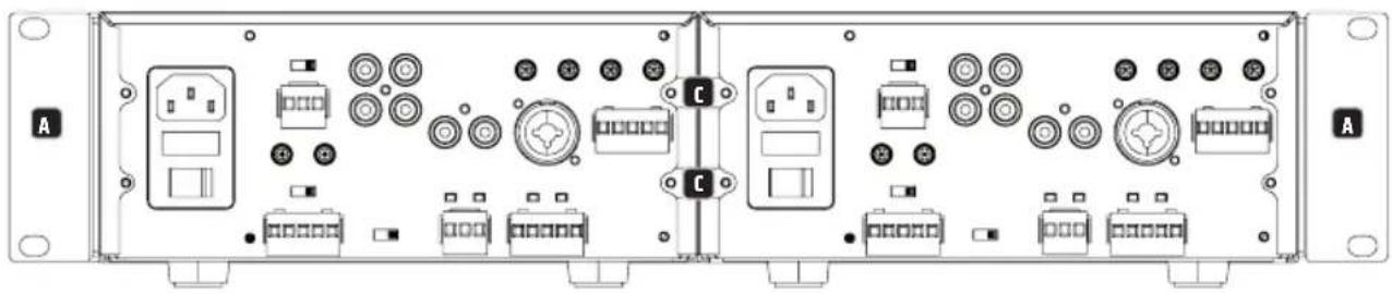 LD Systems IMA 30 - MONTAJE EN RACK (kit de montaje en rack LDMARK disponible optionalmente) - 3