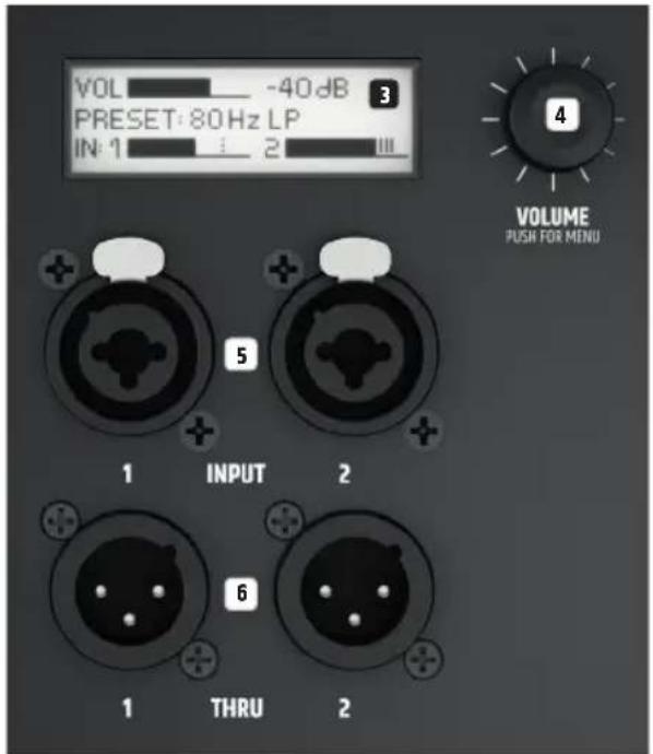 LD Systems ICOA SUB 18 A - Alimentation - 1