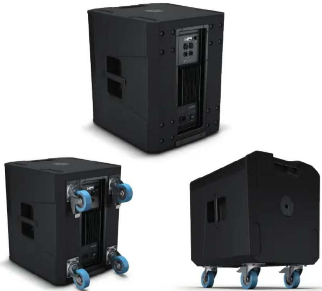 LD Systems ICOA SUB 18 A - CONJUNTO DE RUELAS - 1