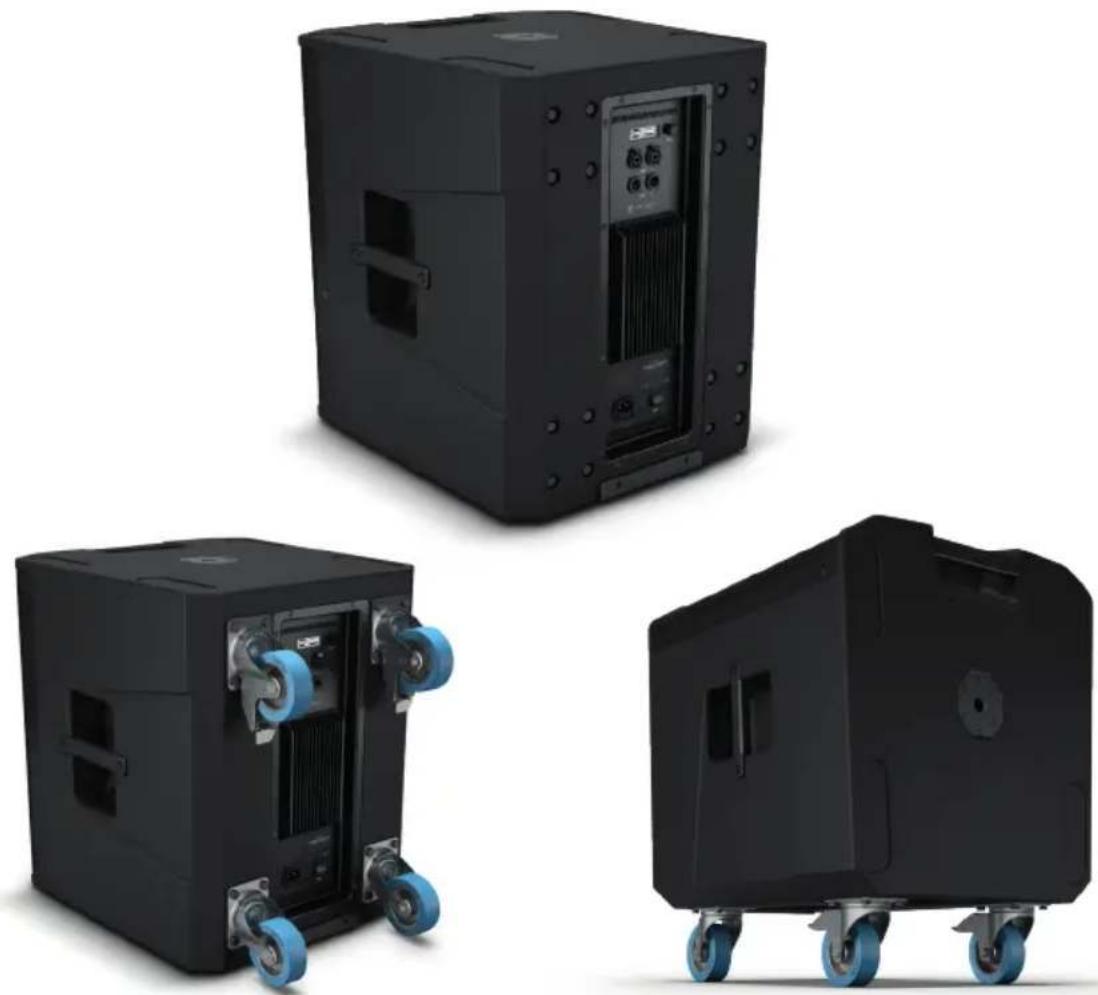LD Systems ICOA SUB 18 A - Montage de roulettes - 1