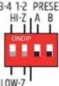LD Systems IPA 412 T - HI-Z/LOW-Z Y PRESET - 1