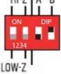 LD Systems IPA 412 T - HI-Z / LOW-Z E PRESET - 4