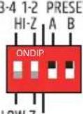 LD Systems IPA 412 T - HI-Z/LOW-Z Y PRESET - 10