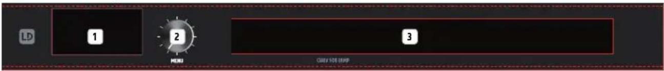 LD Systems CURV 500 I AMP - Raccordements, éléments de commande et d'affichage - 1
