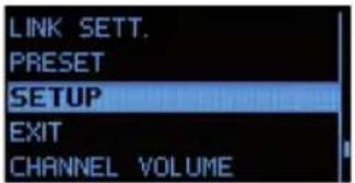 LD Systems CURV 500 I AMP - 装置設定配置 (SETUP) - 1