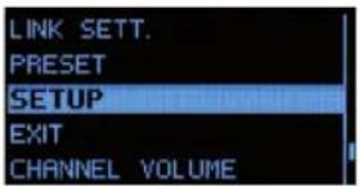 LD Systems CURV 500 I AMP - CONFIGURAZIONE DEL DISPOSITIVO (SETUP) - 1