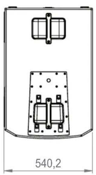 LD Systems MAILA SUB - WYMIARY (mm) - 2