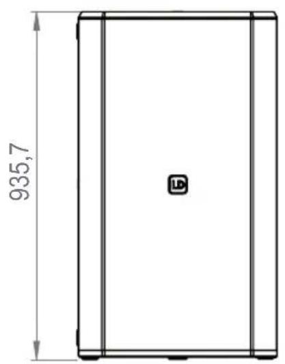 LD Systems MAILA SUB - DIMENSIONI (mm) - 1