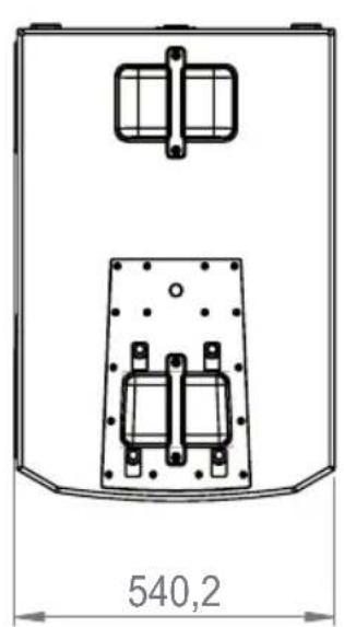 LD Systems MAILA SUB - Dimensions (mm) - 2