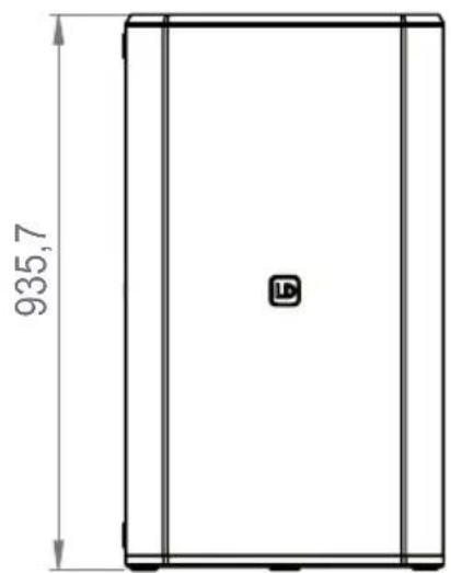 LD Systems MAILA SUB - DIMENSIONS (mm) - 1