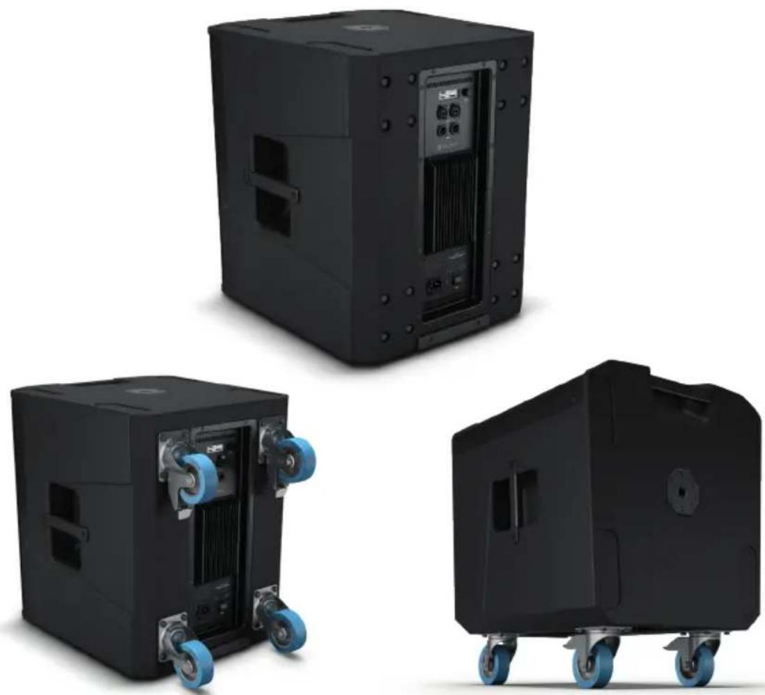 LD Systems ICOA SUB 15 A - CONJUNTO DE RUEDAS - 1