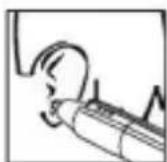 MEDISANA HR A10 - Zastrihovani chloupku v nose a ušich - 1
