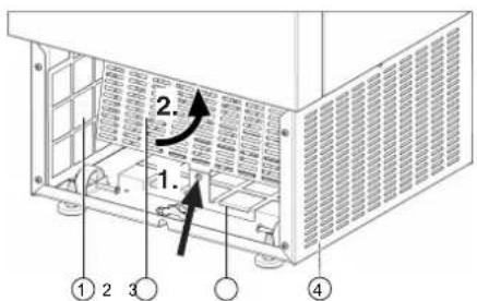 MIELE PAC 1080 - Filter replacement - 1
