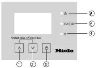 MIELE PAC 1080 - Bedieningspaneel - 1