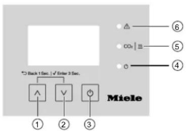 MIELE PAC 1045 - Bedienblende - 1