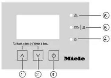 MIELE PAC 1045 - Pannello comandi - 1