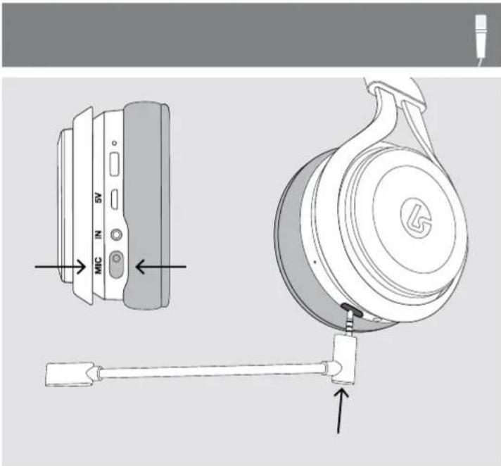 LucidSound LS41 - RICARICA MICROFONO - 3