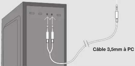 LucidSound LS25 - Per i computer con cuffie separate e porte microfono - 1