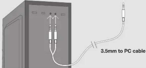 LucidSound LS25 - Para equipos con auriculares y puertos de micrófono independiente - 1
