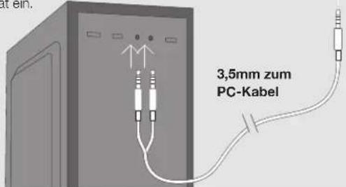 3,5mm zum PC-Kabel