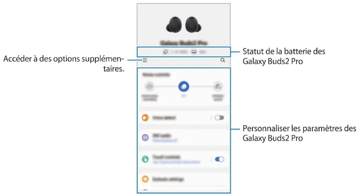 SAMSUNG Galaxy Buds 2 Pro - Application galaxy wearable - 2