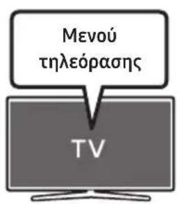 Μενού τηλεόρασης TV