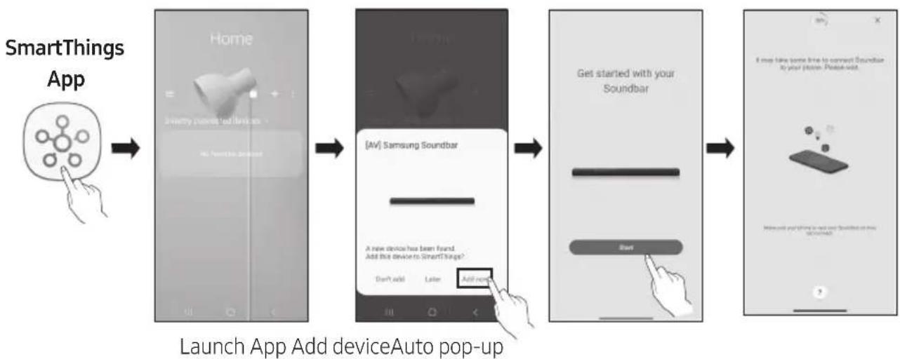 SAMSUNG HWS61B - The initial connection - 1