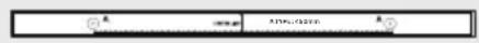 SAMSUNG HWS61B - Componentes do suporte de parede - 1