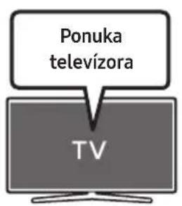 Ponuka televízora TV