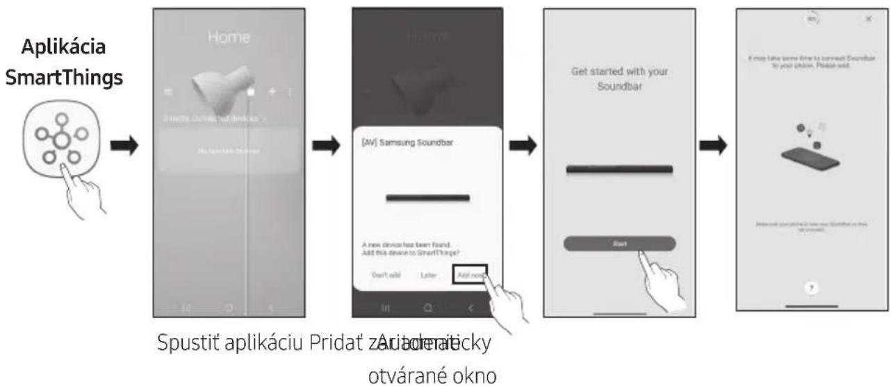 SAMSUNG HWS61B - Prvotné pripojenie - 1