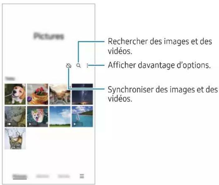 SAMSUNG Galaxy A04s - Utiliser la Galerie - 1