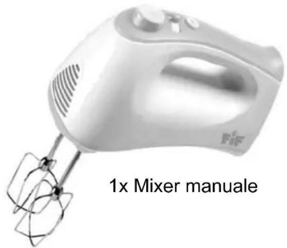 1x Mixer manuale