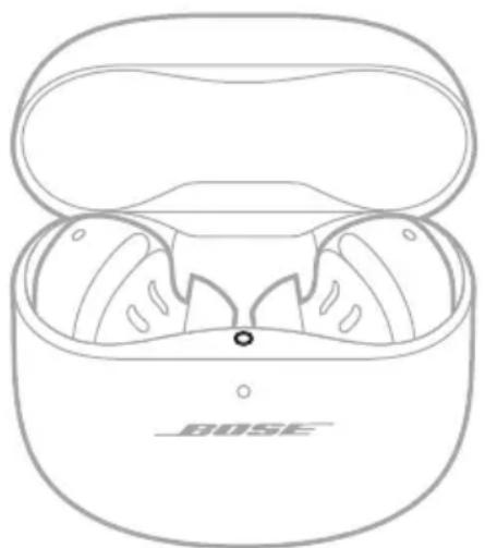 BOSE QuietComfort Earbuds II - Ved lading av oreproppene - 1