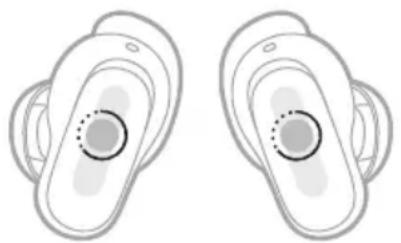 BOSE QuietComfort Earbuds II - Verwenden Ihres Shortcuts - 1