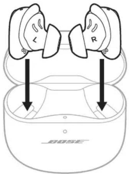 BOSE QuietComfort Earbuds II - SLÅ AV - 1