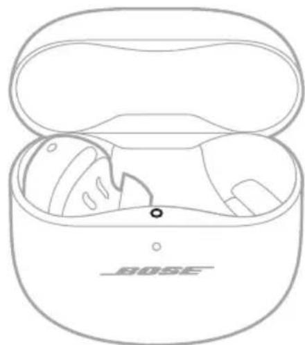 BOSE QuietComfort Earbuds II - ŁADOWANIE BATERII SŁUCHAWEK DOUSZNYCH - 2