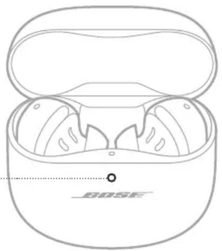 BOSE QuietComfort Earbuds II - STATUSLÄMPCHEN DES LADE-ETUIS - 1