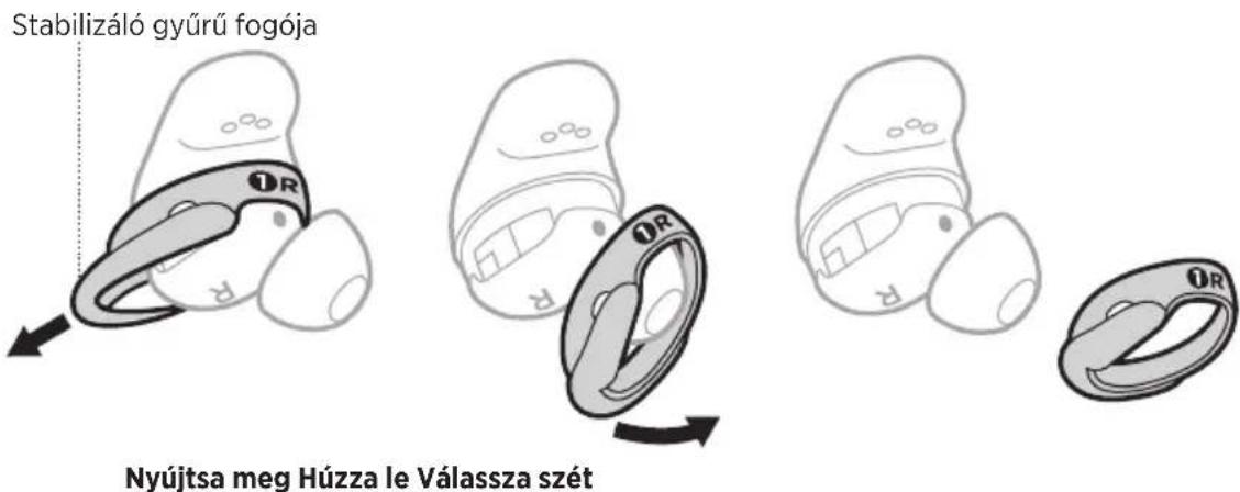 BOSE QuietComfort Earbuds II - A STABILIZÁLÓ GYÜRÜK CSERÉJE - 1
