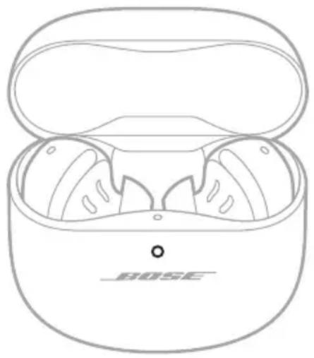 BOSE QuietComfort Earbuds II - KONTROLLER OPLADNINGSETUIETS BATTERINIVEAU - 1