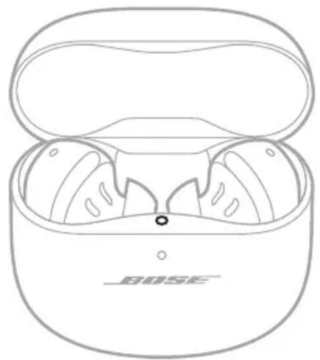 BOSE QuietComfort Earbuds II - Lors de la charge des oreillettes - 1