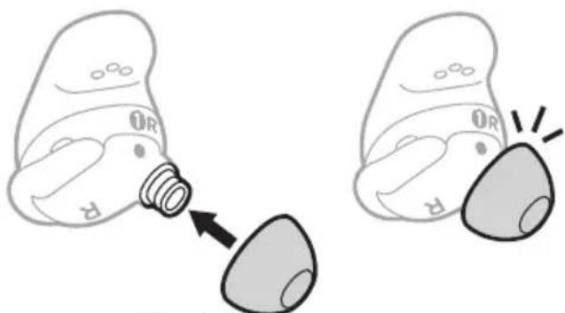 BOSE QuietComfort Earbuds II - AUSTAUSCHEN DER OHREINSÄTZE - 2