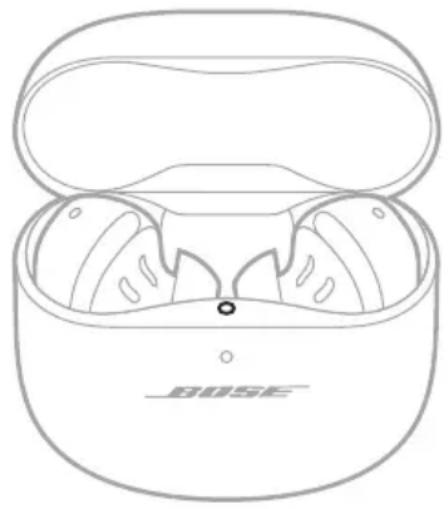 BOSE QuietComfort Earbuds II - Under opladning af in-ear hovedtelefonerne - 1
