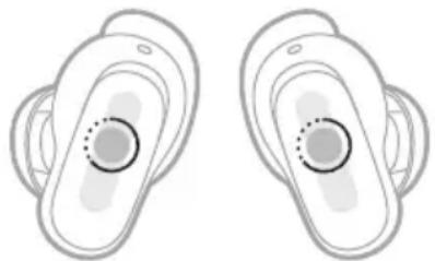 BOSE QuietComfort Earbuds II - ZMIENIANIE TRYBU REDUKCJI SZUMÓW - 1