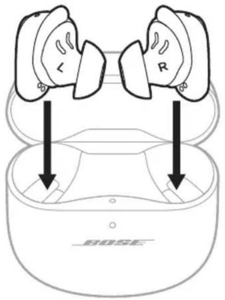 BOSE QuietComfort Earbuds II - 關閉電源 - 1