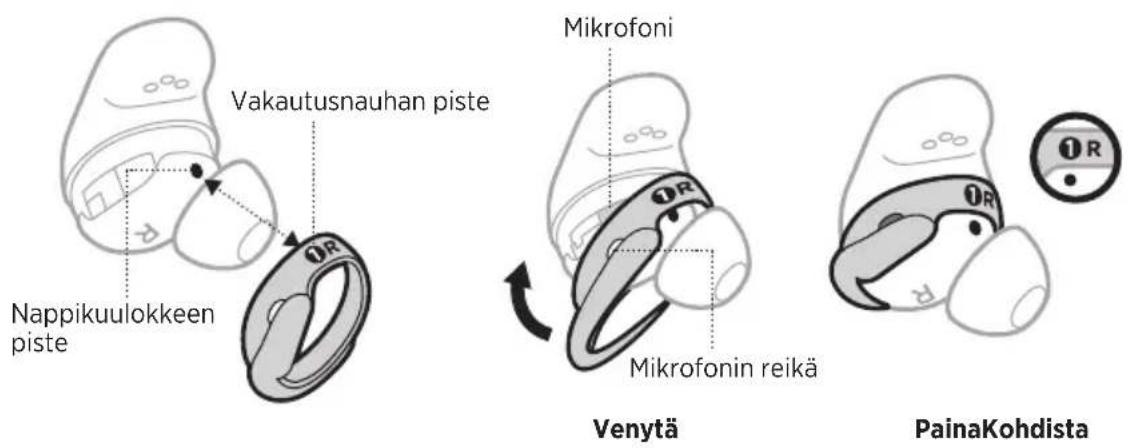 BOSE QuietComfort Earbuds II - VAKAUTUSNAUHOJENVAIHTAMINEN - 2