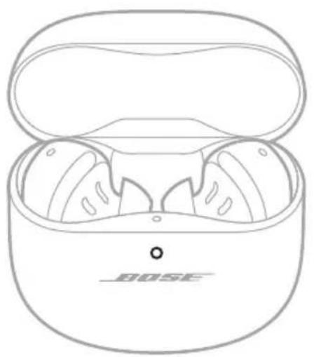 BOSE QuietComfort Earbuds II - 檢查充電盒的電池電量 - 1